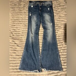 Flying Monkey Vintage Blue Wide Leg Jeans